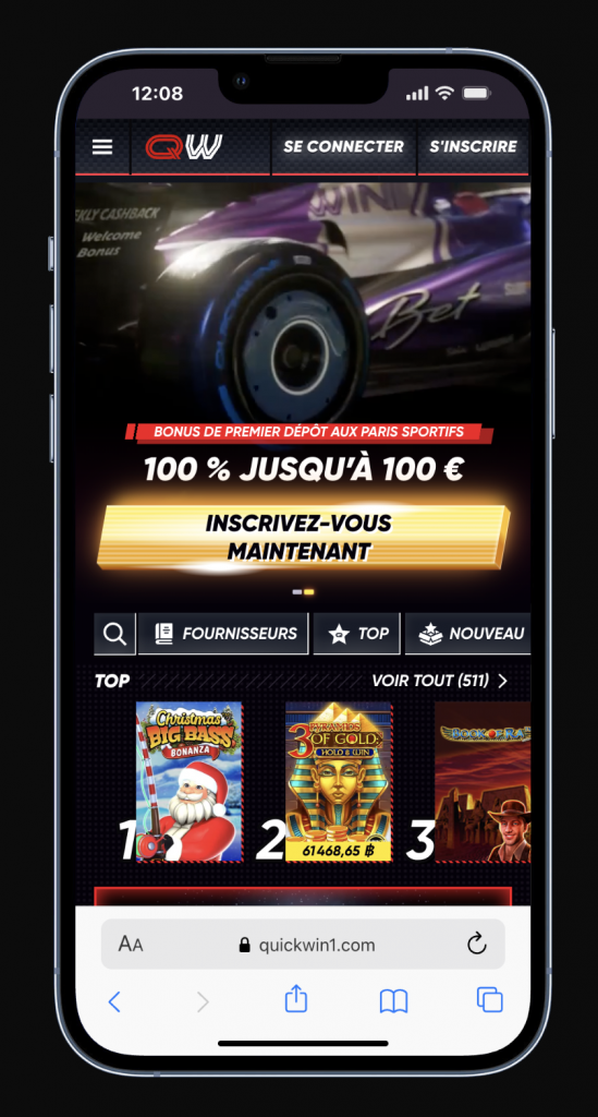 quick win casino application