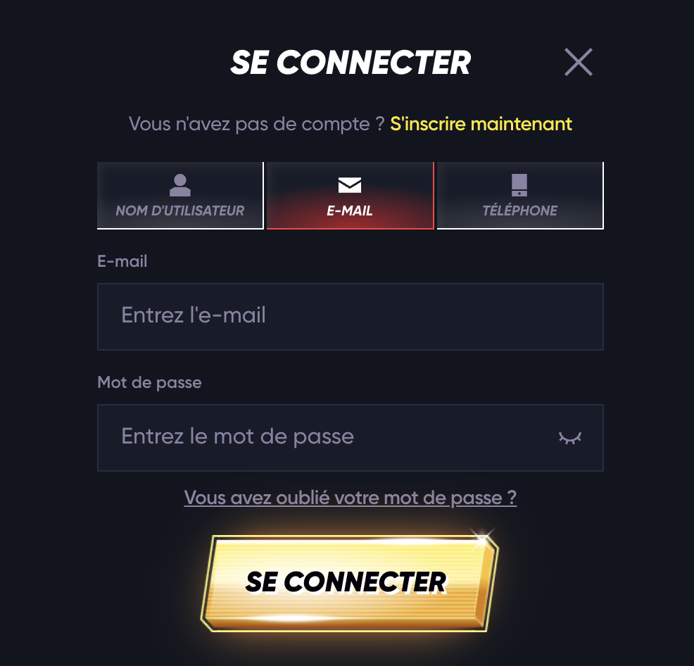 quick win casino connexion